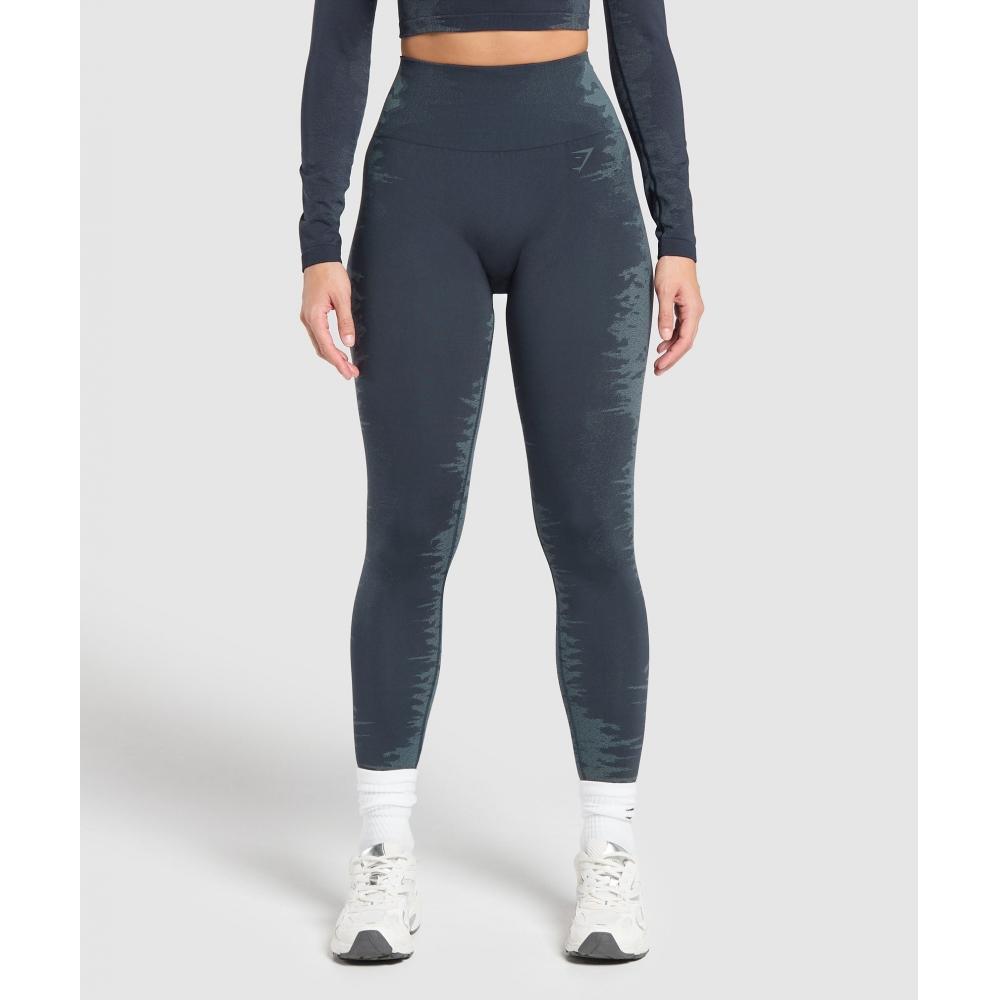 

Gymshark Caged Seamless Leggings Heavy Blue Iron Blue B1c3z Ucy1 XXS