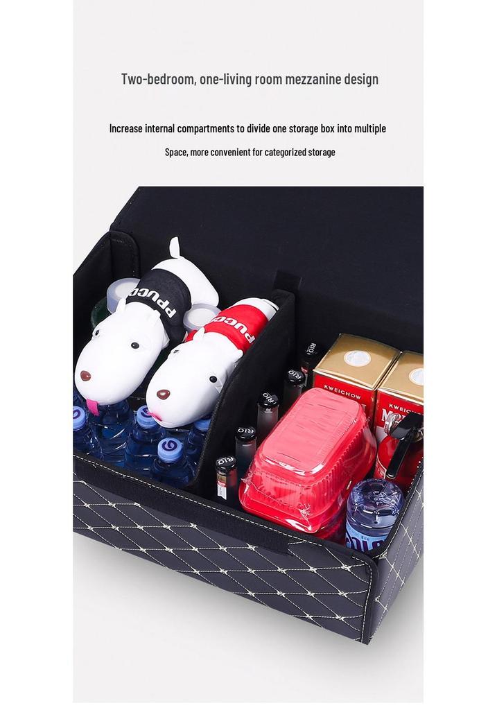 Multi-functional Folding Car Trunk Organizer Box