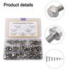 Hex Socket Screws Flange Hexagonal Screws Consistent Thread Pitch Durability Secure Connections Affordable Bolt Kits