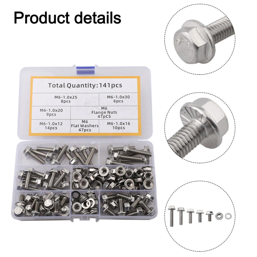 Hex Socket Screws Flange Hexagonal Screws Consistent Thread Pitch Durability Secure Connections Affordable Bolt Kits