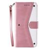 Étui portefeuille pour Samsung Galaxy A18 (4G &amp; 5G) - Cuir synthétique - 3 fentes cartes - Support intégré - Rose