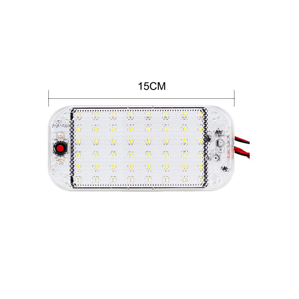 

Автомобильный светильник для салона 72SMD, супер яркий светильник для отсека грузовика Cob, 12–85 В, универсальный светильник для чтения в кабине автомобиля, панель освещения багажника