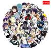 54 Initial D Anime Stickers for Laptop, Suitcase, Guitar, or Phone Case