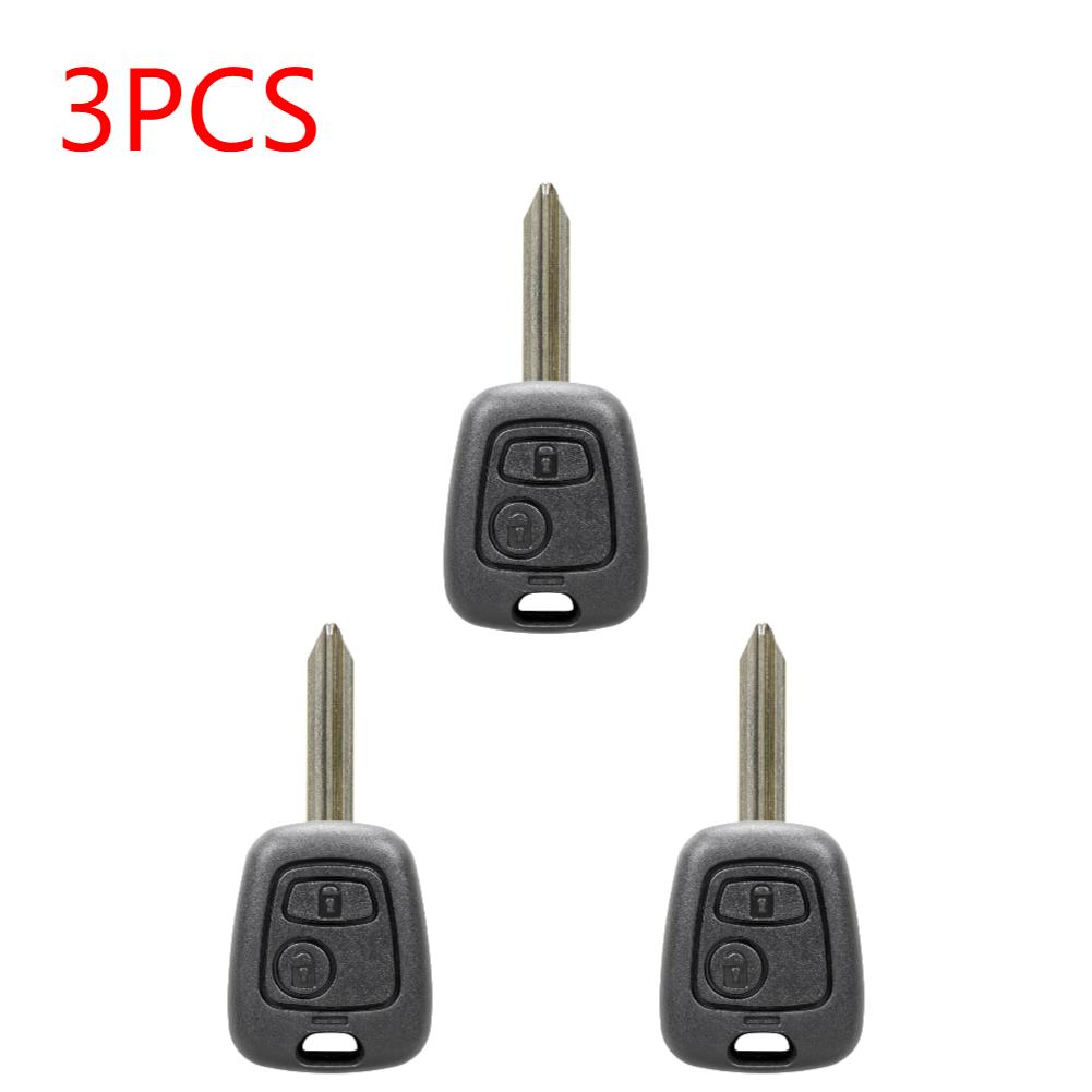 2 Button Remote Car Key Fob 433MHz Car Keyless Entry Remote Control ID46 Chip Car Remote Key for Citroen/Xsara/Picasso/Berlingo