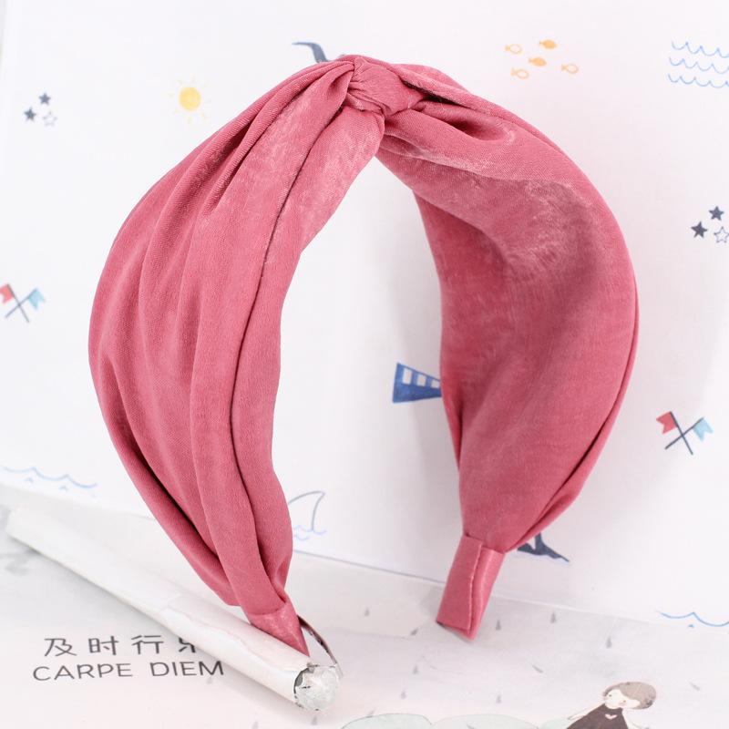 Neue Mode Breites Überkreuz Haarband Stirnband Frauen Mädchen Haar Kopf Bänder Reifen Accessoires Für Frauen Kopftuch Scrunchy Kopfschmuck