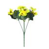 Artificial Spring Blooms Silk Pansy Flowers Hotel Decoration 32cm Long Lightweight Design Easy To Arrange Indoor Outdoor Display