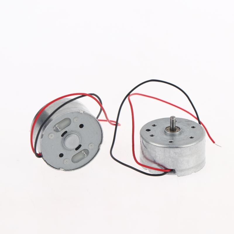 1/3/5 Stück R300C Mikromotor Hochgeschwindigkeits-Mini-Gleichstrommotor 1,5-6V mit Draht für kleinen Lüfter, DIY-Spielzeug, Elektronikprojekt