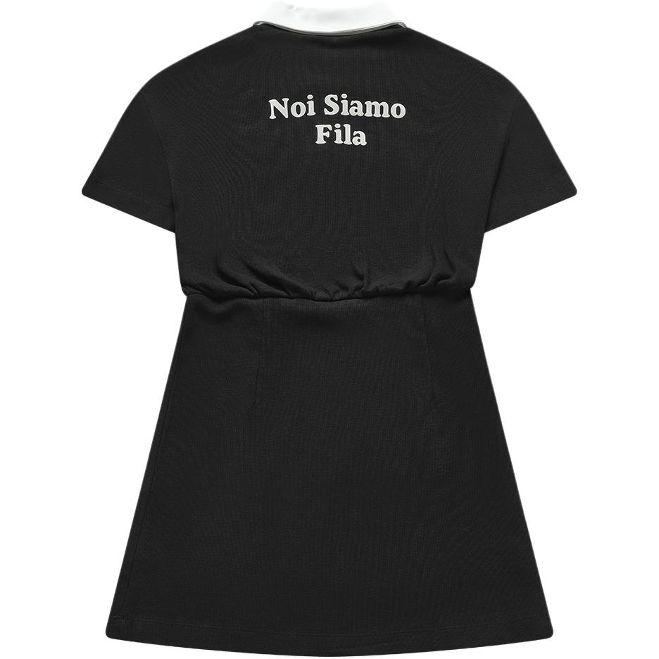 

New FILA Short Sleeved Dress Women s Jet Black T11W33330-1A L