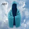 Summer Heat Relief Towel Cooling Cloak, Hooded Cool Cape, Beach UV Protection Cape Instant for Men Women Yoga Camping Quick Dry
