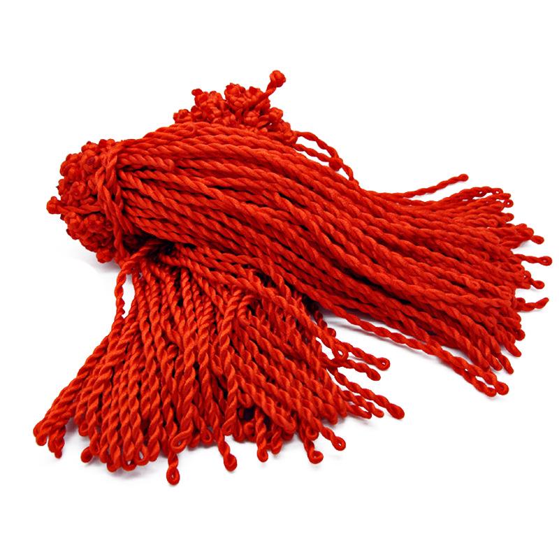 Benmingnian Red String Bracelet with Five Elements Beads - Five-Color Dragon Boat Festival Wristband Gift for Students