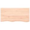 VidaXL Table Top 100x50x6 Cm Solid Untreated Oak Wood 3156304