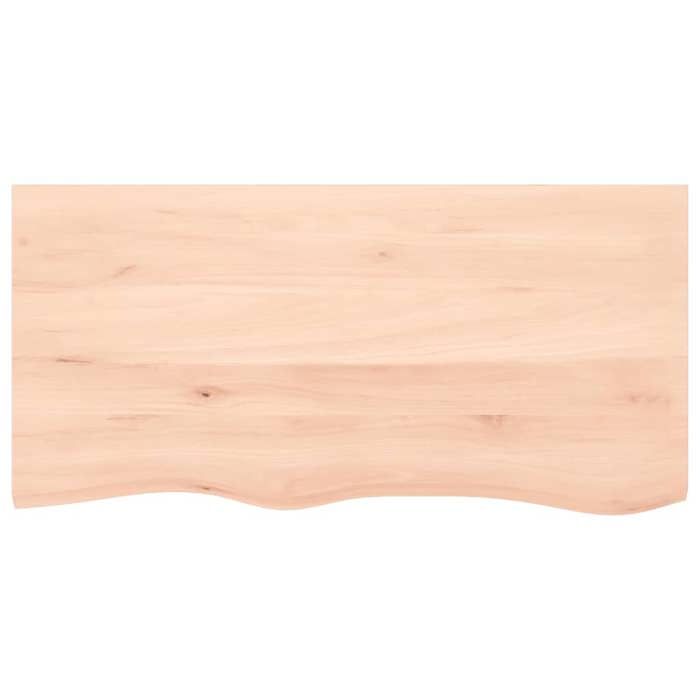 VidaXL Table Top 100x50x6 Cm Solid Untreated Oak Wood 3156304
