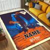 Custom Name Harry Potter Living Room Non-Slip Area Rug Soft Carpet for Bedroom Kids Playroom Sofa Office Home Decor Doormat