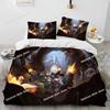 3D Print Deep Rock Galactic Game DRG Bedding Set Duvet Cover Bed Set Quilt Cover Pillowcase Comforter King Queen Size Boys Adult