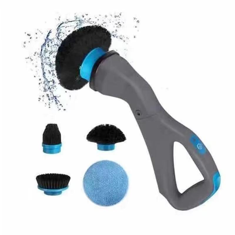 1Pc New Multi-Functional Electric Cleaning Brush Household Cleaning Artifact Hand Held Kitchen Cleaning Brush Wirelessconvenient