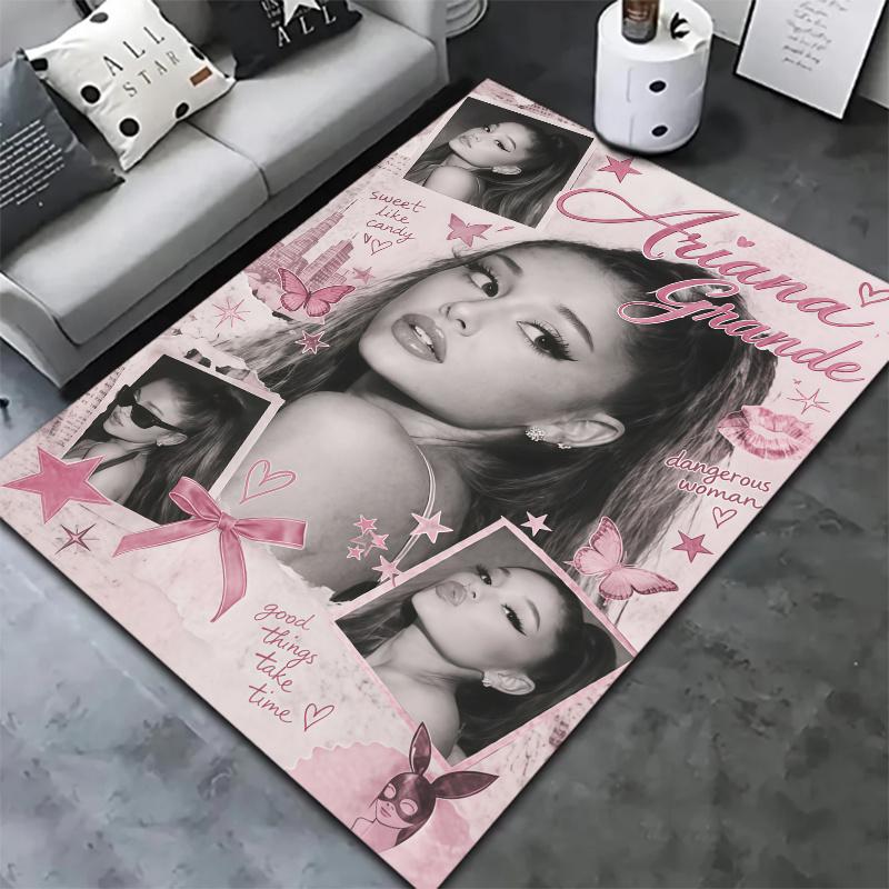 Ariana Grande Carpet Rug for Living Room Bedroom Home Sofa Decoration,Kids play Nonslip Floor Mat