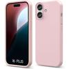 Protective Case - Booling - Iphone 16 Plus - Liquid Silicone - Soft - Anti-scratch - Pink