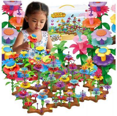 Developing Constructor Aig Garden Cross-stitch Flowers, 198 Parts