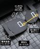 Certified Leather Cowhide Leather Sunglasses Clip for Car Sunglasses and Card Sun Eyeglasses Cool Eyeglasses, Hook-Type, Magnetic, Storage, Visor,