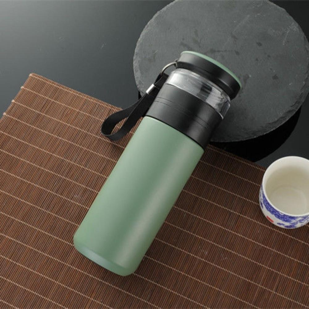 500ML Capacity Insulated Cup Leak-Proof Tea Brewing Cup Portable Tea Infuser Bottle