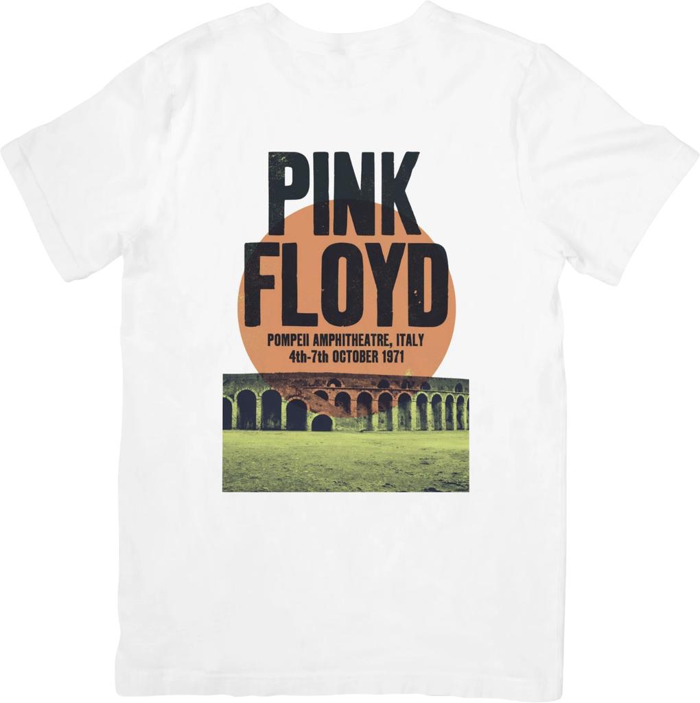 Pink Floyd Music Fit for Men & Women Quality Cotton T-Shirt White.