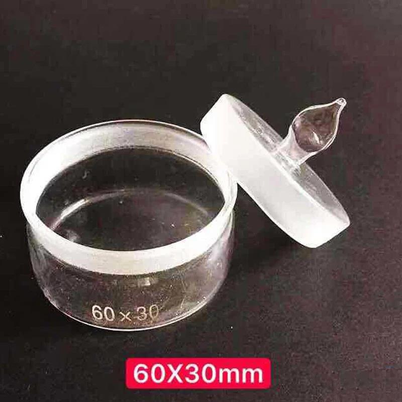 60X30mm Watch Repair Oil Storage Tank Accessories Clean Glass Cup Transparent Bottle Alcohol Cup Watchmakers Tool Component