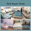 European Style Large Skirt Sofa Cover Four Seasons Universal Sofa Cushion Lace Decoration Anti Slip Seat Cushion Backrest Towel