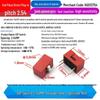 SMD DIP Switch, Flat Toggle, 2P 4-10 Positions, 2.54mm, Red/Blue/Black