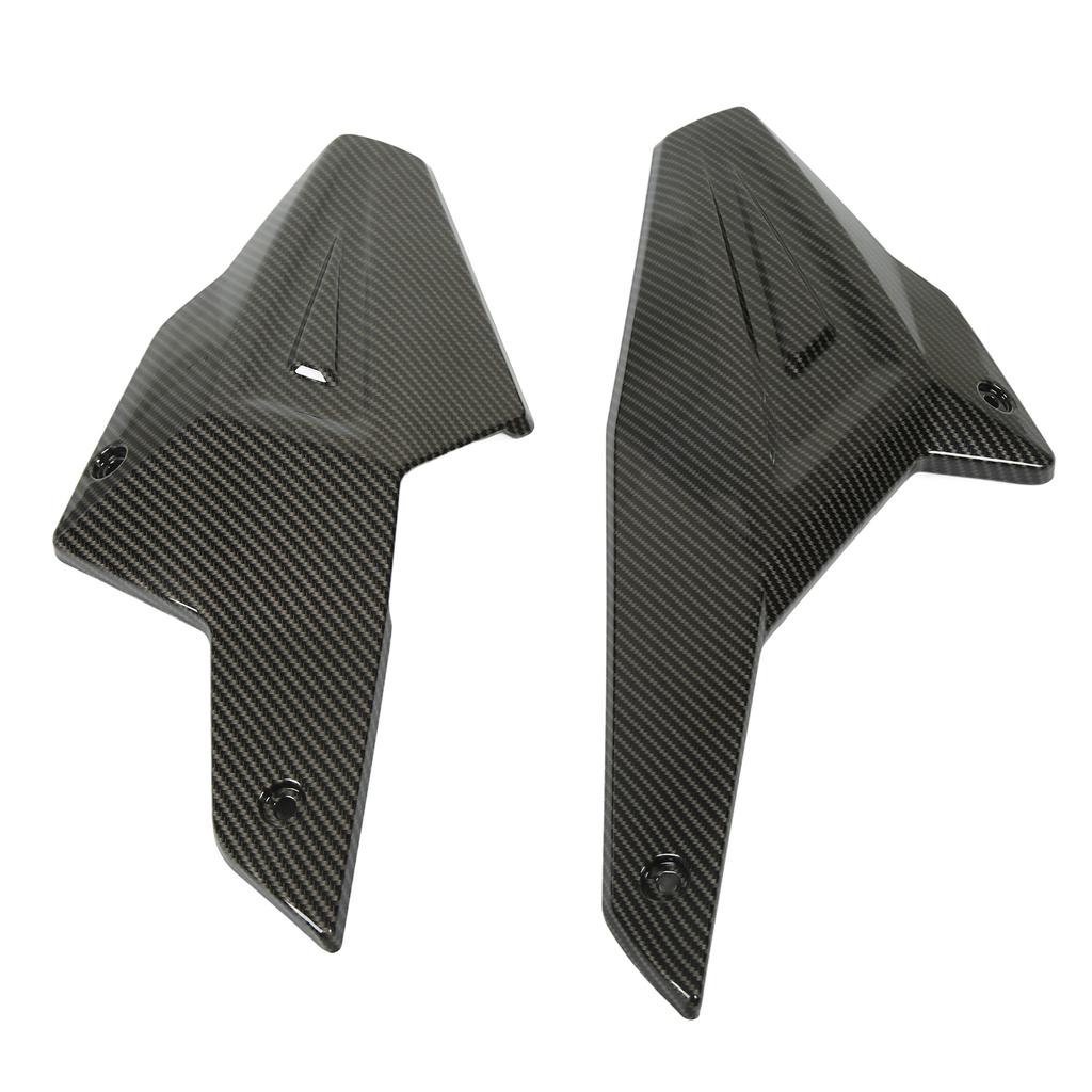 Motorcycle Engine Chassis Shroud Protection Cover Carbon Fiber Style Replacement for F900R F900XR