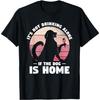 It's Not Drinking Alone If The Dog Is Home Dogs Drinking T-Shirt
