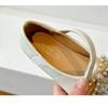 Kinder Frühling und Herbst Neue Strass Prinzessin Schuhe Kleine Lederschuhe Eckige Schuhe Weiche Sohlen Rutschfeste Einzelne Schuhe