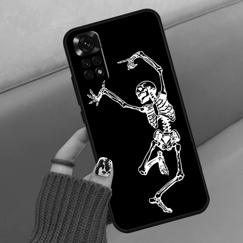 

Готический чехол-череп для Xiaomi Redmi Note 14 10 11 12 13 15 Pro Plus Чехол для Redmi 15 14C 10C 12C 13C 15C Redmi 10
