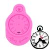 Clock Silicone Mold for Cake Decoration and Chocolate Fondant DIY