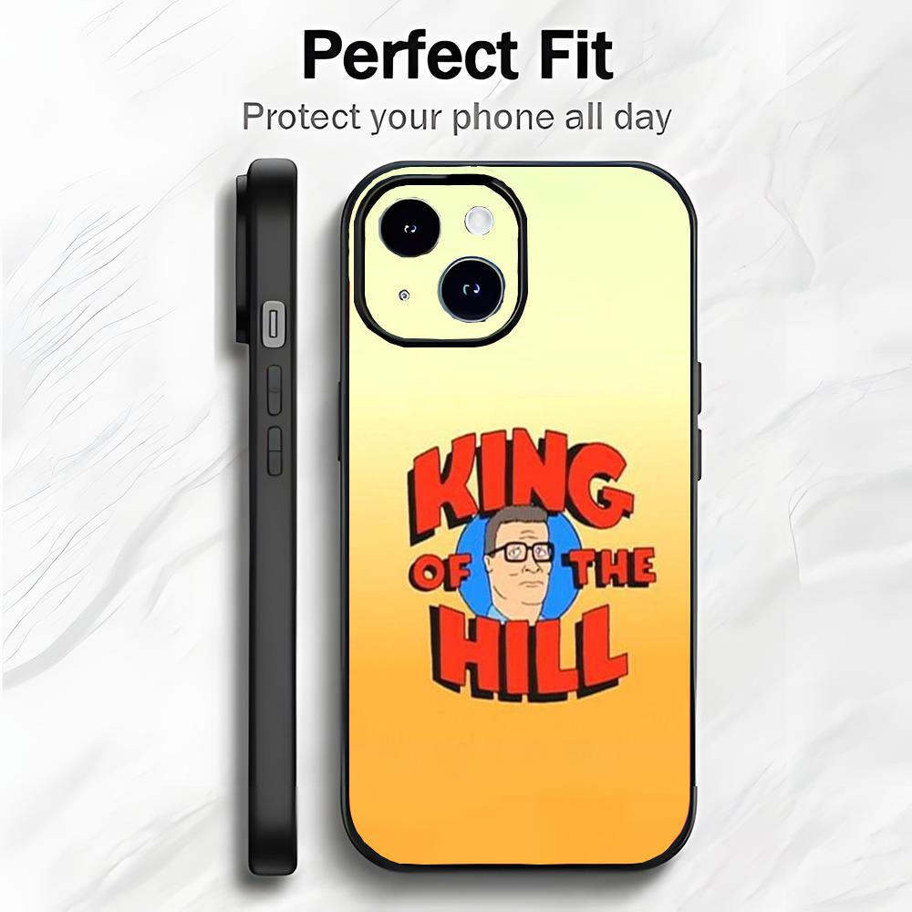 Classic Sitcom K-King of the Hill Phone Case Phone Case Soft Packaging Lightweight For iPhone17 16 15 14 13ProMax