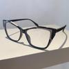 Ladies Vintage Anti Blue Light Cat Eye Pink Glasses Women For Men Luxury Brand Designer Trendy Myopia Prescription Optical Frame