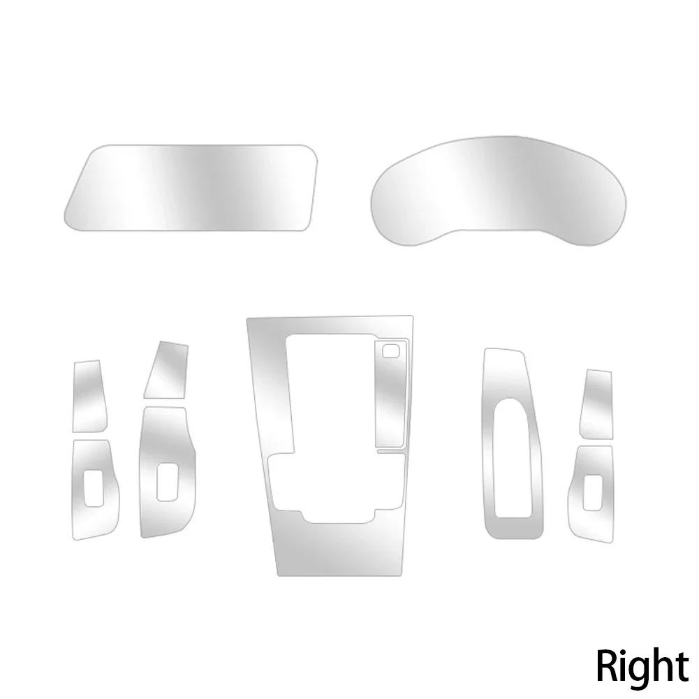 12PCS For Mazda 3 Axela 2019-2025 TPU Car Center Console Navigation Screen Gear Transparent Protective Film Anti-scratch Cover