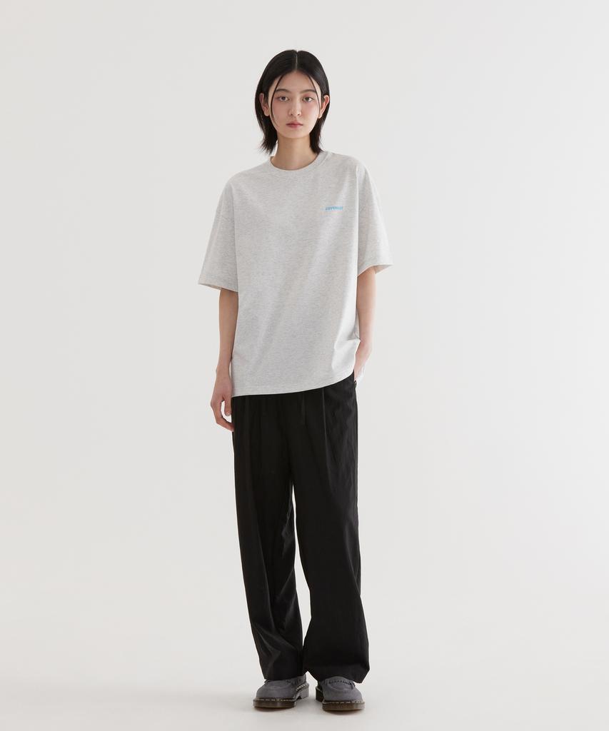 COVERNAT Semi-Wide Fluid Easy Pants Black