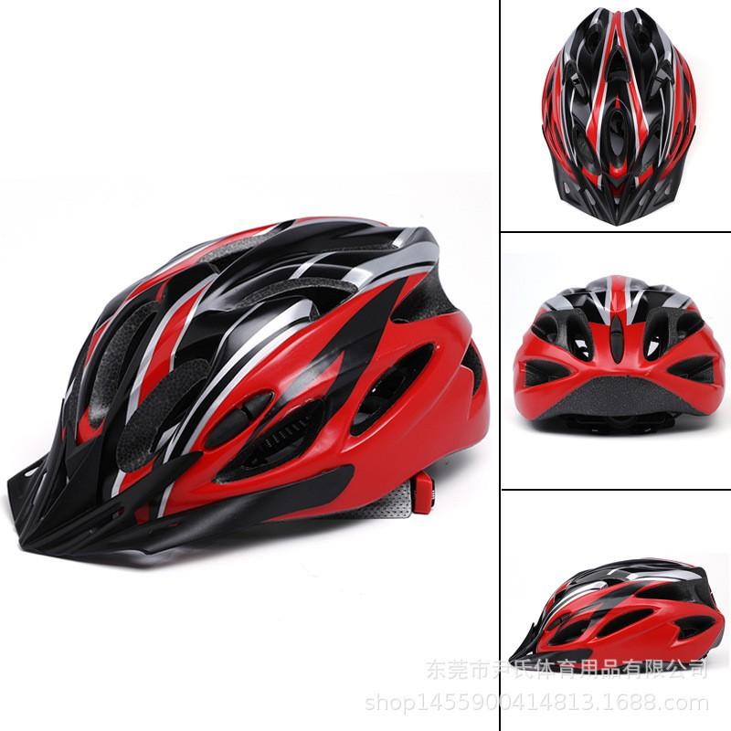 Ultra-Lightweight Integrated Cycling Helmet Road Mountain Bikes Unisex Adult Ventilated Half