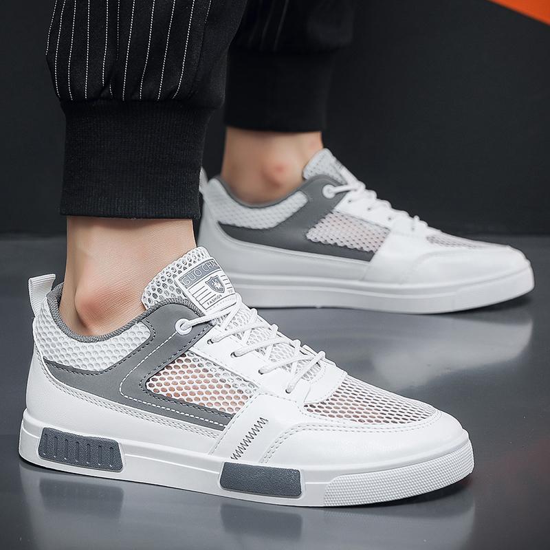 

2024 Дышащая износостойкая повседневная модная комфортная легкая мужская обувь 39 зелёный