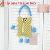 Cartoon Monster Plush Cushion With Soft Sherpa Cover For Lounge And Bed Decor