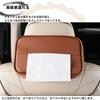 DodoxDIY Compatible with New Toyota Alphard 40 Series and Vellfire 40 Series Car Tissue Tissue Storage Custom Interior Brown Accessories, Case,