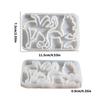 Silicone Elf Pendant Mold Easy Demolding Epoxy Mould For Handmade Jewelry Keychains Christmas Tree Ornaments