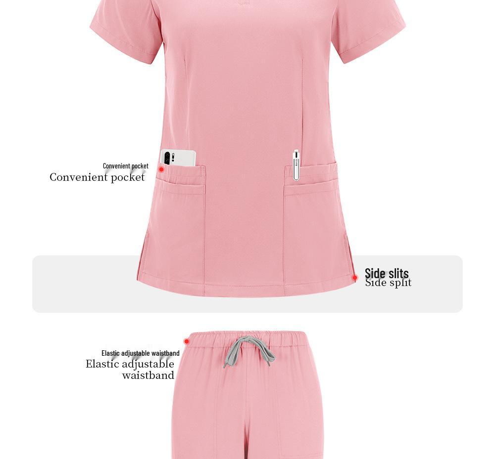 Surgical Scrubs: Short Sleeve Dental & Salon Medical Suit