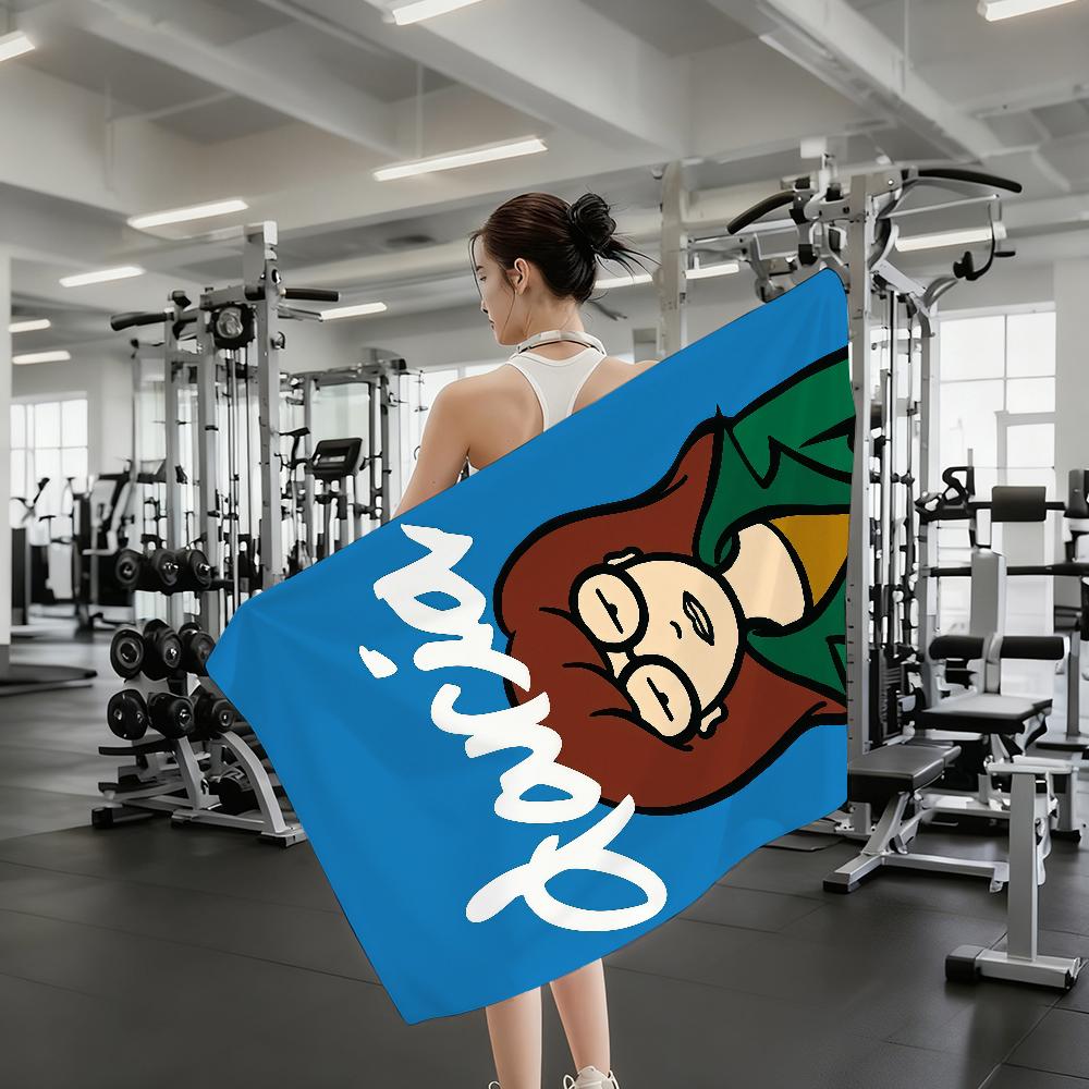 Cartoon D-Darias Towel Quick Drying Beach Towels Are Suitable For Swimming Pools Camping Yoga And The Gym