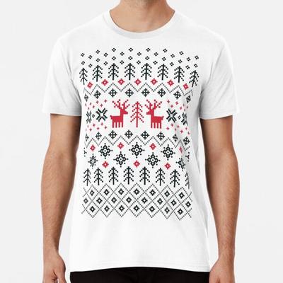 Holiday Sweater Pattern  S To 5XL Made In the AU/USA T-Shirt