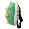 Mochila Molya Green Bowser Koopa Troopa Casco de Tartaruga Amarelo Espetado Pelúcia Macia Desenho Animado Fofa Fantasia de Tartaruga Mochila Casco de Tartaruga Bolsa Brinquedos 12\" Tipo