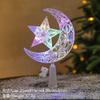 15cm Christmas Tree Decoration Stars Warm White Lights Home Room Decor LED Shining Lamp Xmas Festival TopStar Navidad 1.07in