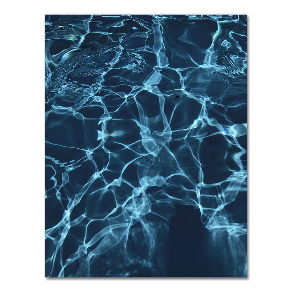 Blue Dandelion Rose Leaf Sea Quote Wall Art Canvas Painting Nordic Posters And Prints Plant Wall Pictures For Living Room Decor