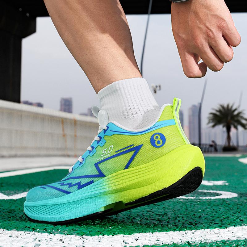 Men's sneakers four seasons breathable non-slip outdoor racing running shoes parent-child lightweight casual speed sports shoes
