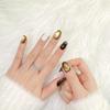 Trending Handmade Cat Eye Nail Art: Luxurious, Eye-Catching, High-End, Light-whitening Blocks, Celebrity Style Stickers